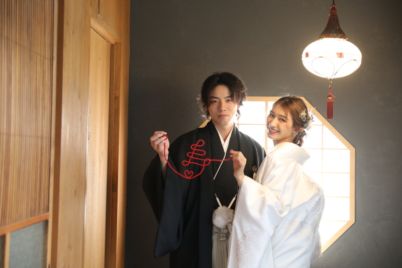 データ2カット即日渡し&写真2枚付き!洋装和装どちらもスタジオ