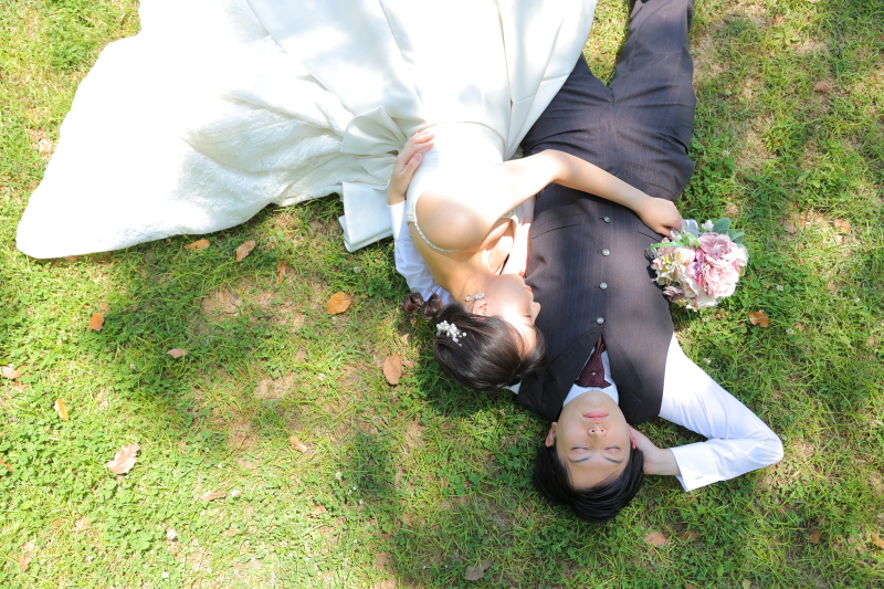 緑豊かな高師緑地洋装ロケーション 全300データ即日渡し&ウェルカムポスター付き!