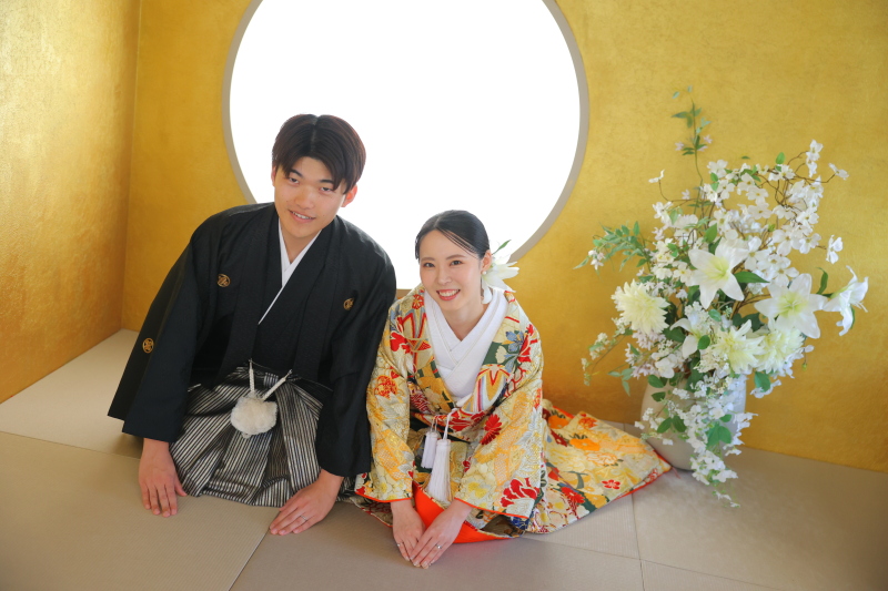 ペットと一緒に洋装チャペル&ガーデンフルコース+和装スタジオ 3万円キャッシュバック 全300データ即日渡し!