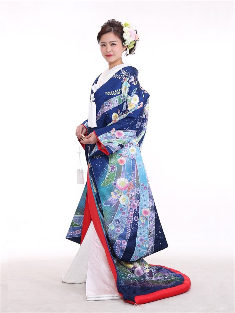 色 ﾌﾟﾗﾝ衣裳(青)