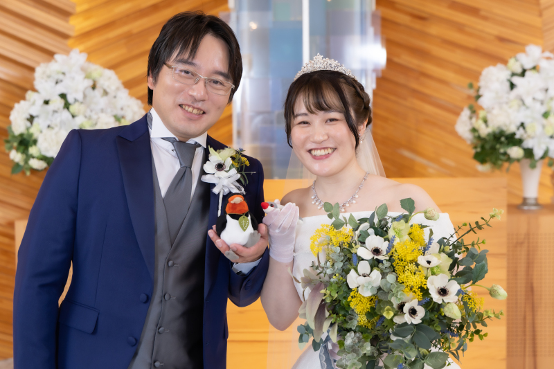 グッズを持ってラフな撮影も♪