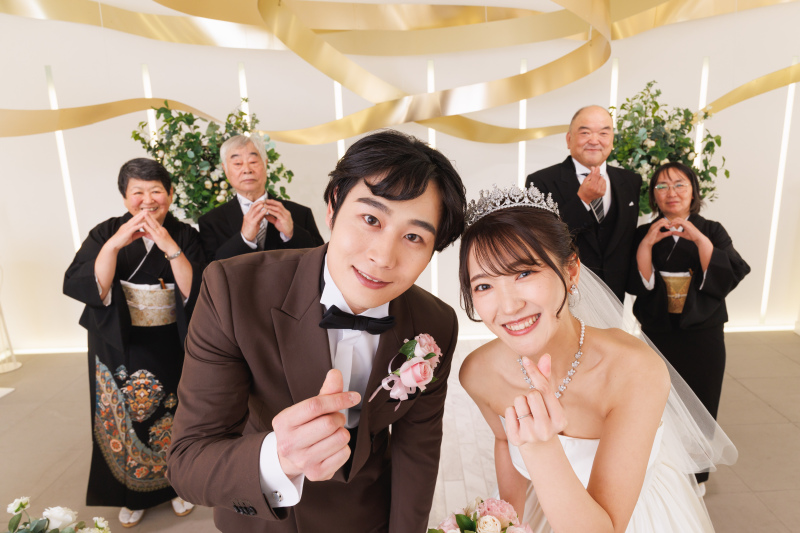 家族の祝福に包まれた、かけがえのない一日