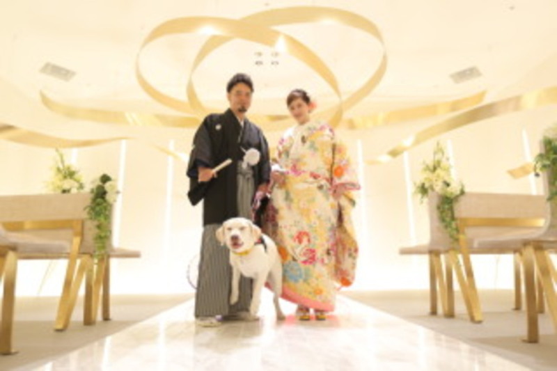 もちろん大型犬も一緒に撮影しましょう!!