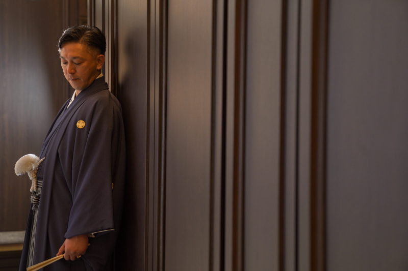 新郎様のソロショット