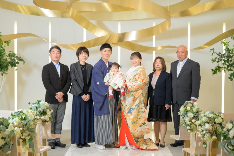 ご家族もお祝いに駆けつけて★