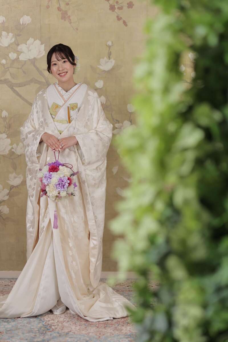 緑のアーチが覆い茂るエリア1