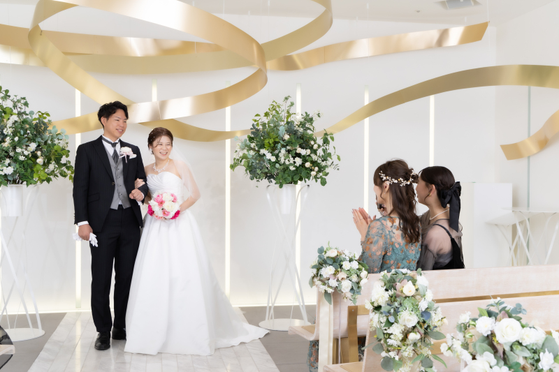 ちょっと挙式っぽい一枚も？