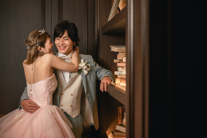 漫画の中のプリンス×プリンセスのようなお2人