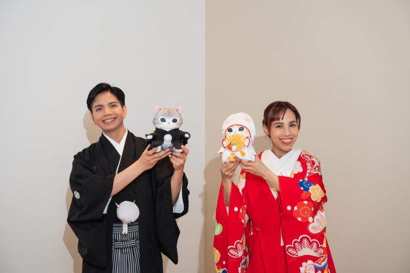 ぬいぐるみとのショット