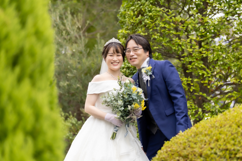 ガーデンでのロケーション撮影も叶います