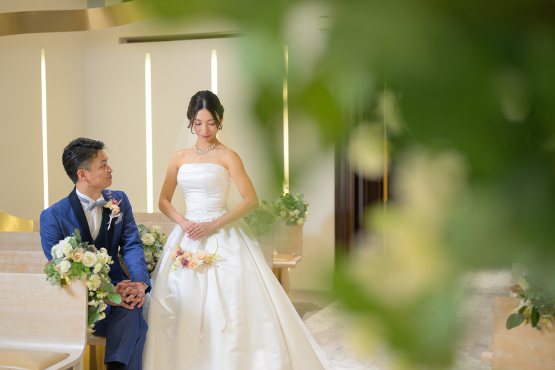 素敵なお持込みのリースブーケと