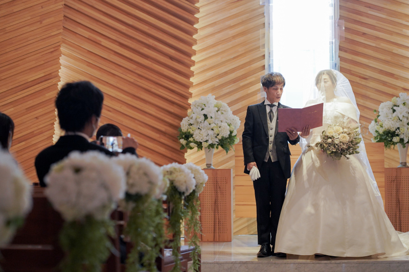 ふたりの未来を誓う、誓いの言葉