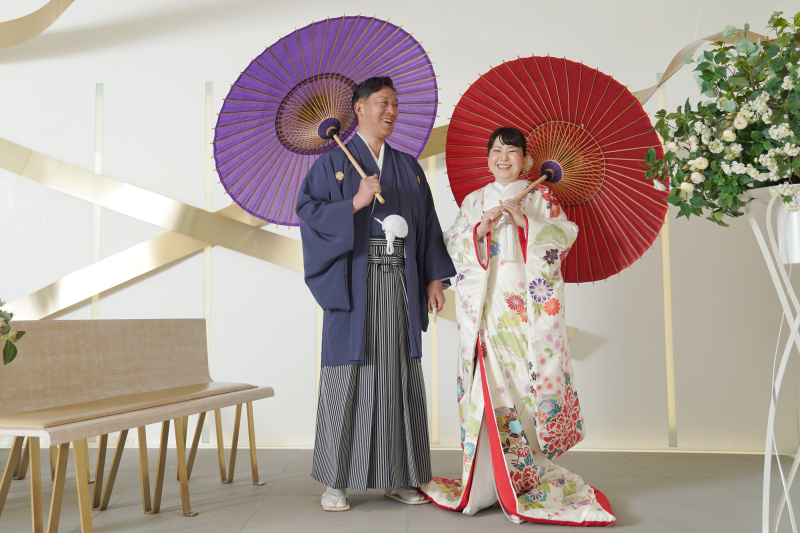 番傘は欠かせないフォトアイテム!