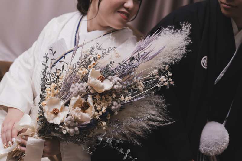 和装×ブーケ