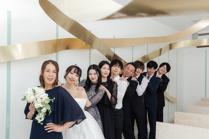 小さな結婚式 大宮店_家族・友人を撮影に呼べる