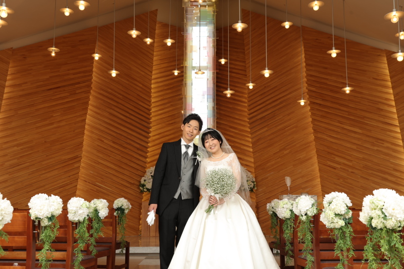小さな結婚式 大宮店_チャペルで撮影できる