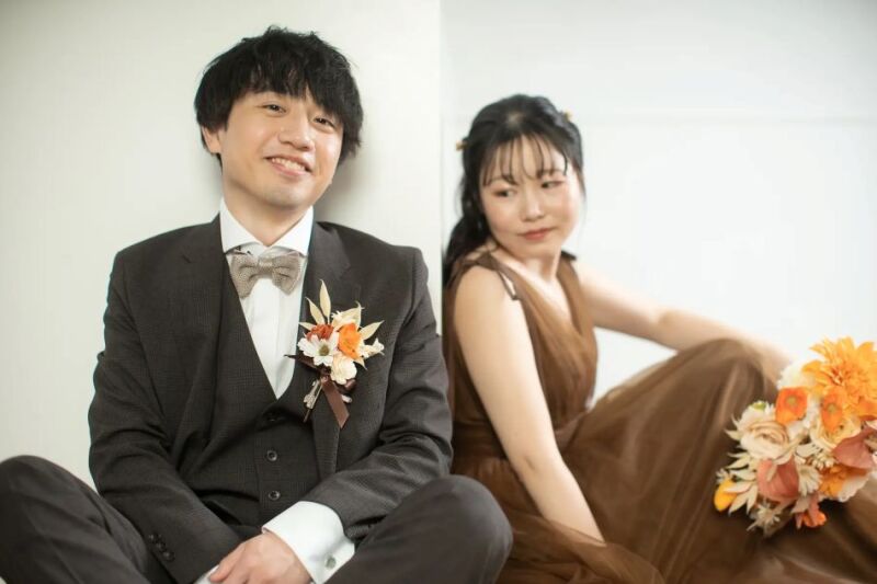 自然体な雰囲気を大切に。