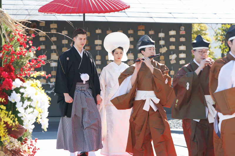 【挙式付きプラン】所沢武蔵野坐令和神社での200カットデータ付きロケーションフォト