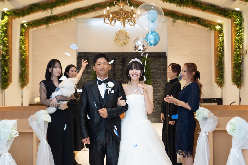 フラワーシャワー