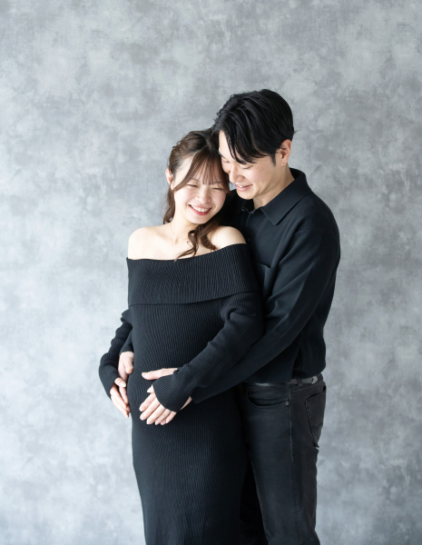 ブラックお揃いコーデ