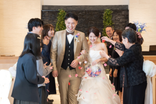 大切な家族に囲まれて