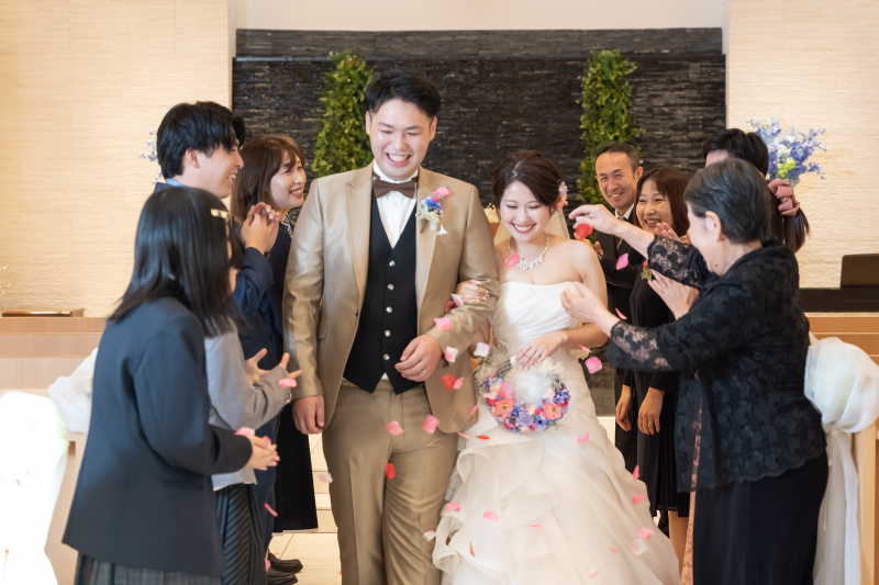 大切な家族に囲まれて