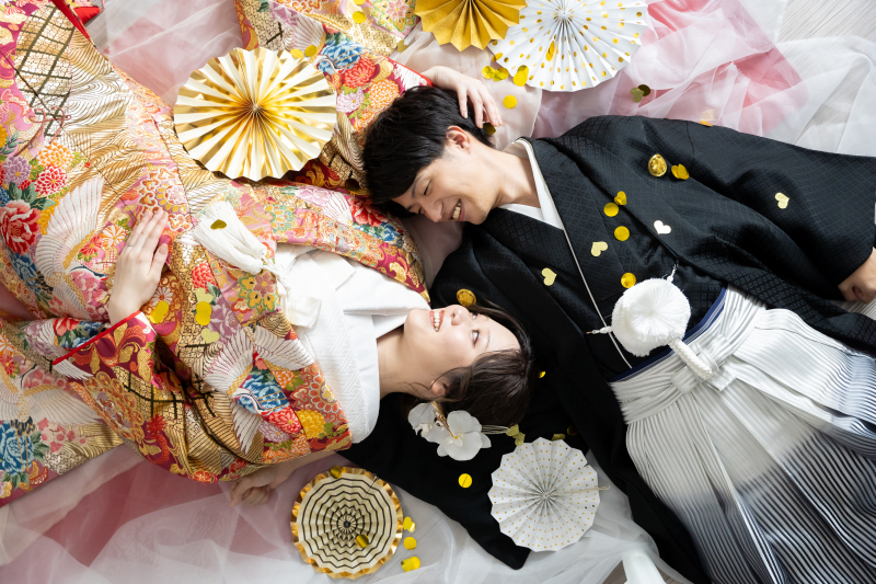 寝ころびショット