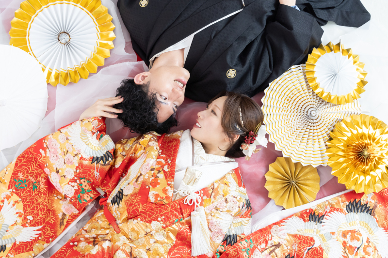 寝ころびショット