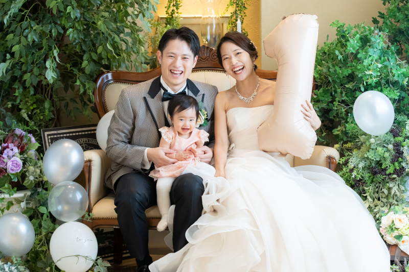 お子様の1歳記念