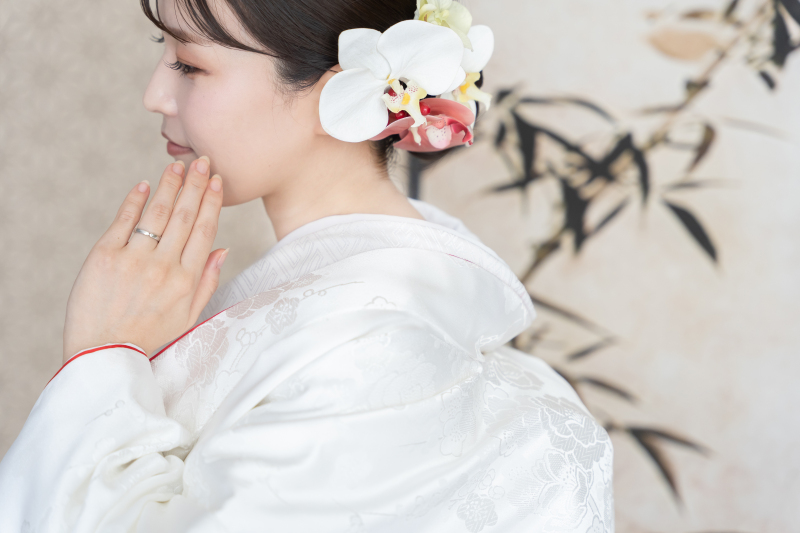 新婦様のソロショット