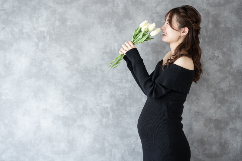 お腹のふくらみ