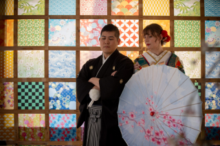 和装スタジオ　国際結婚