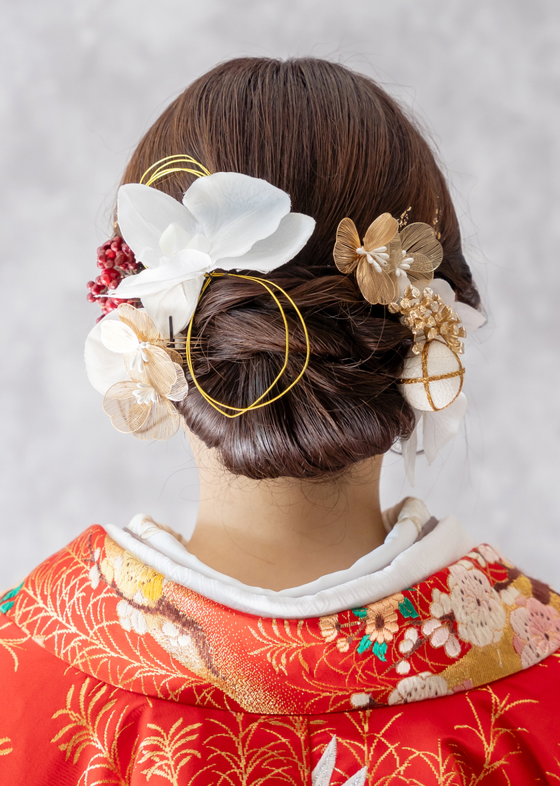 花嫁さんのヘアアレンジ