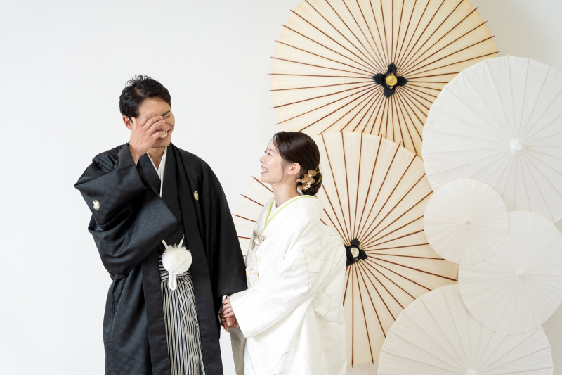 和装スタジオ　白無垢