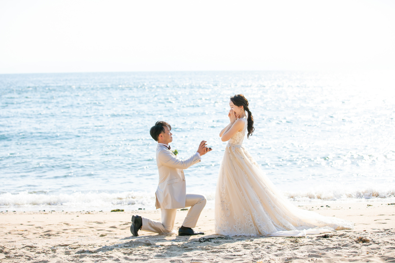 まずはプロポーズショット