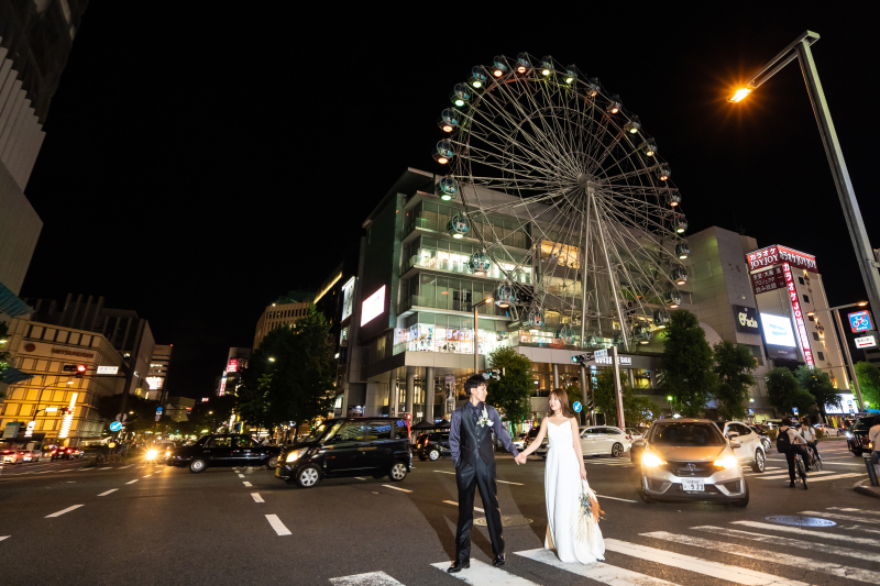 名古屋栄の交差点
