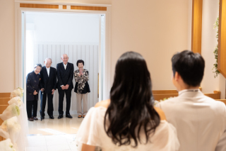 おじいちゃんおばあちゃんの為のフォトウェディング