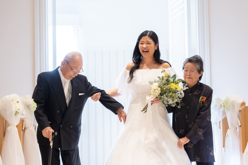 新婦様も