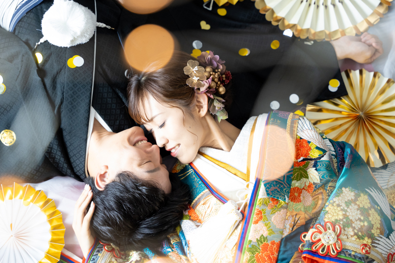 寝ころびショット