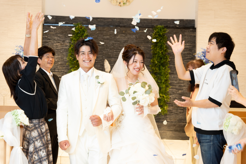 フラワーシャワー