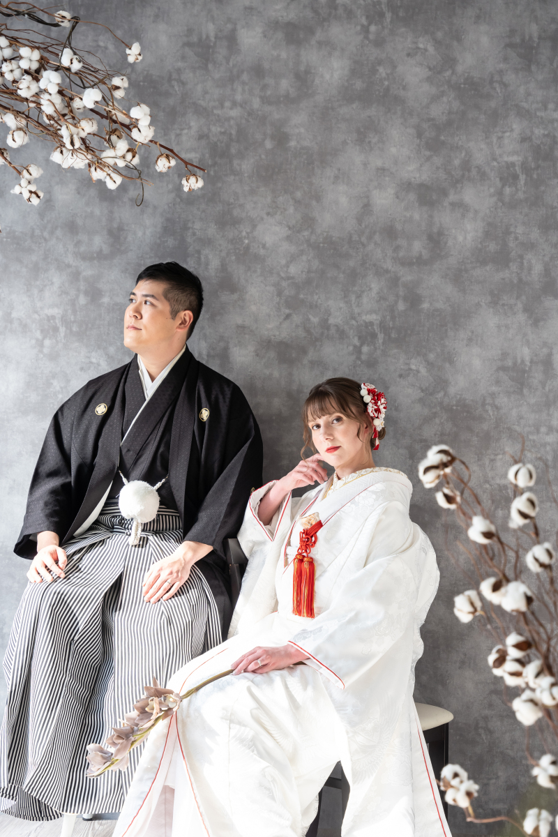 まずは白無垢から