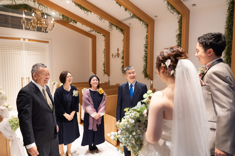 ご家族との対面もファミリーミートで演出