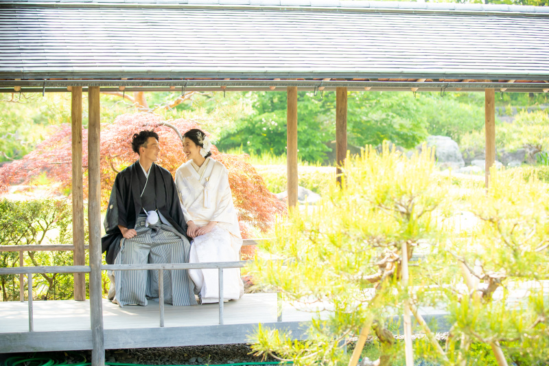 サンライズ・デジタル_庭園で撮影できる