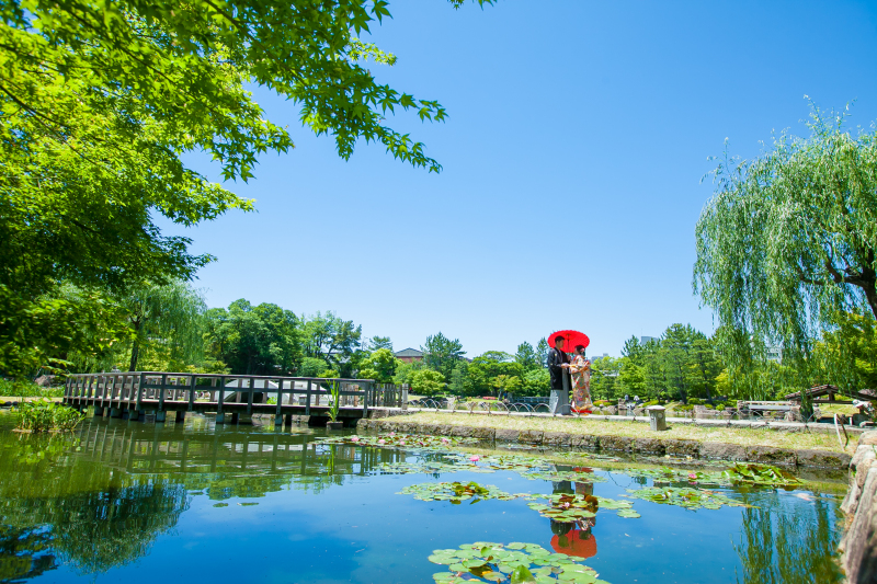4/1(水)、4/2(木)撮影限定！　徳川園　桜満開♪　和装ロケーション　総額￥121，000