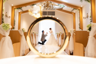 挙式しないお二人にぴったり♪　和室スタジオ・チャペル　ご家族やペットの参加もOK　土日祝でもOK