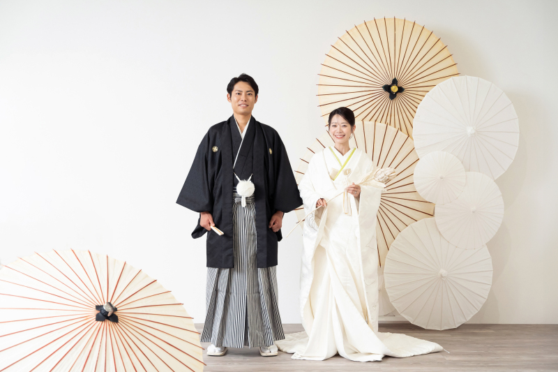 10、11月キャンペーン　【和装スタジオ１着】　白無垢or色打掛　総額￥96,800 100cutデータ付　衣装アップ料金無し