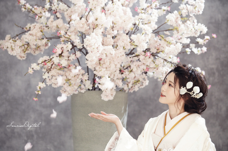 2-3月撮影限定　【和装スタジオ１着】総額￥96,800 100cutデータ付　2着目も半額！　衣装アップ料金無し