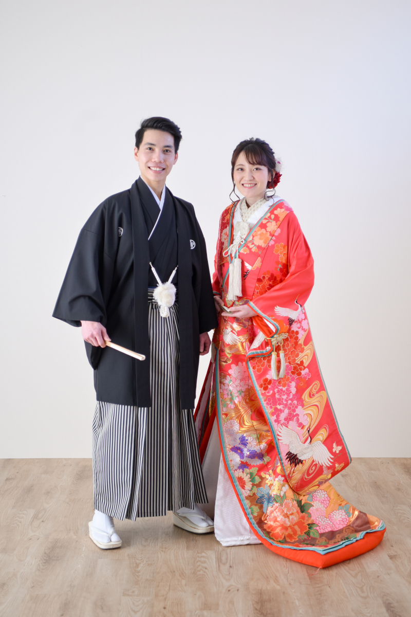 和装からの撮影スタート!