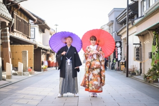和装小江戸ロケーション＆洋装スタジオフォト
