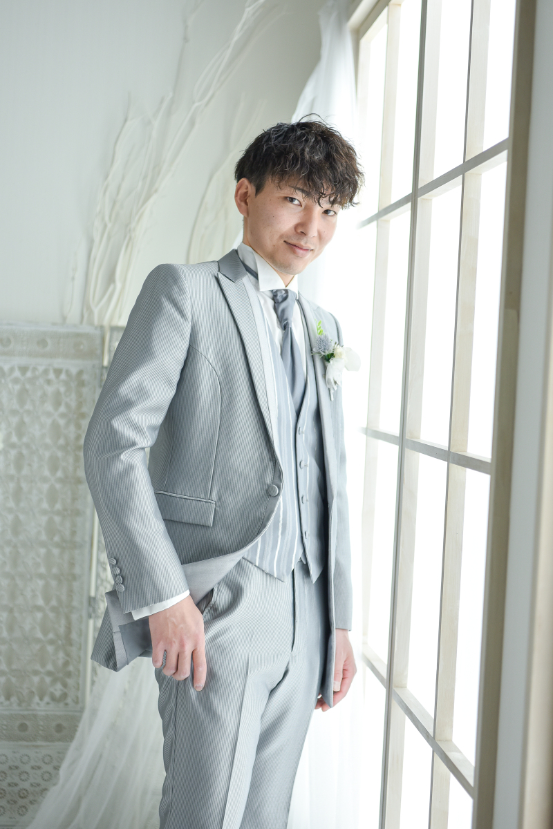 ご新郎様ソロショット♪